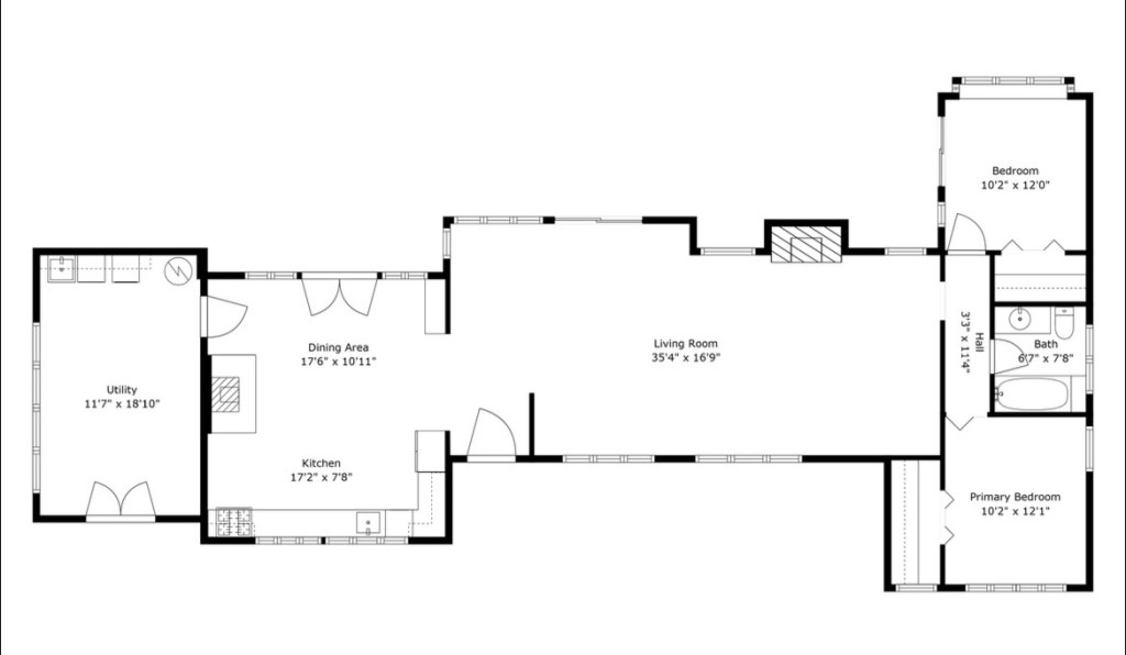 Casita Vaca Floorplan